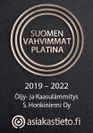 Suomen vahvimmat Platina 2022